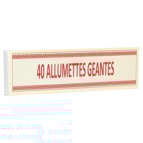 Allumettes géantes x40