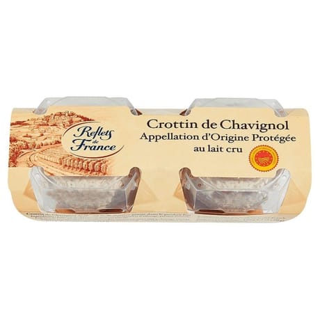 Reflets de France Crottin de Chavignol Au Lait Cru AOP 2x60g