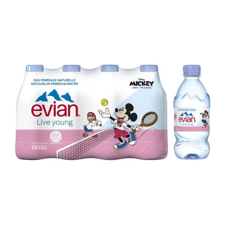 Evian 12x33 cl