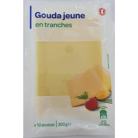 Gouda tranche 48%mg - 300g