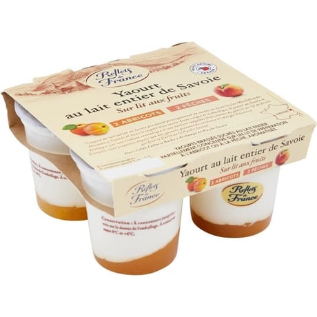 Reflets de France yaourt au fruits jaunes 4x150g