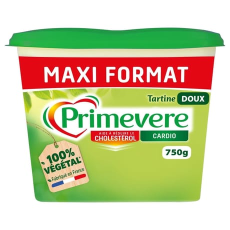 Primevere tartine doux riche en omega 3, vitamines E et B1 750g