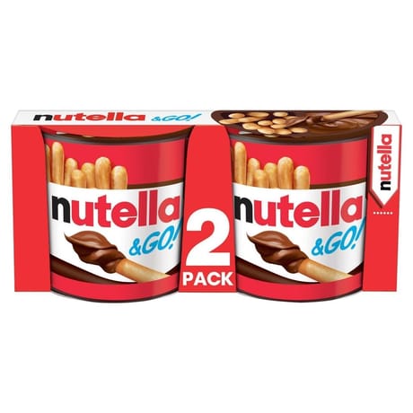 Nutella & go! lot x 2 104g