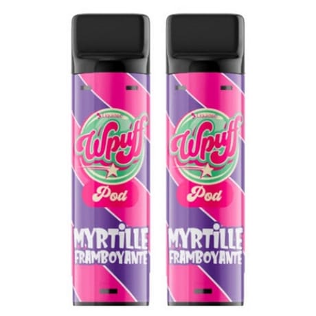 Lot 2 Pods Wpuff1800 Myrt. Framb 0,9 - Liquideo