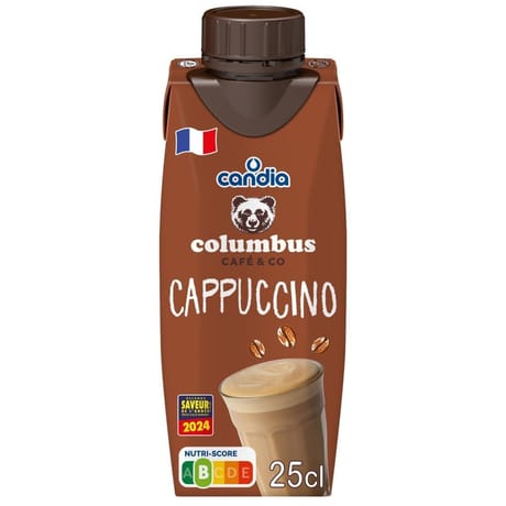 Candia boisson lactée au café goût cappuccino uht