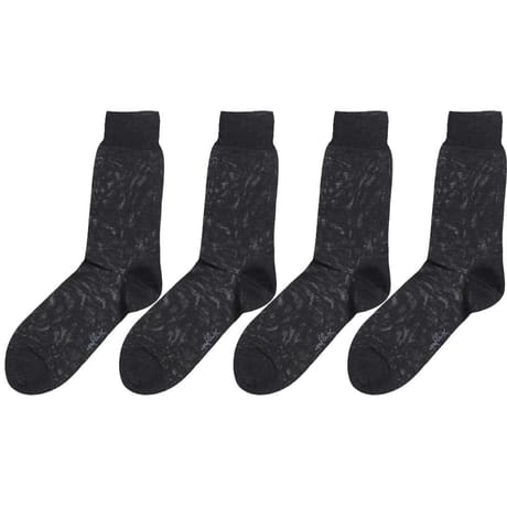 2 paires de mi chaussettes homme jersey fil d'Ecosse ANTHRACITE T44\46