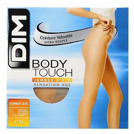 Dim collant jambes d'été body touch CLAIR T1
