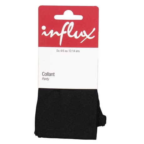 Collant opaque fille INFLUX NOIR 4\6ANS