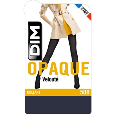 Collant opaque velouté 50D Dim MARINE T3-4