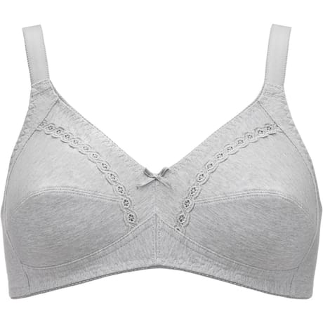 Soutien-gorge sans armature GRIS CHINE 105B