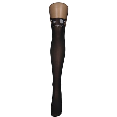 Collant fantaisie chat enfant Lauve CHAT NOIR 3/5A