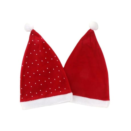 Bonnet de noël bébé ROUGE TU