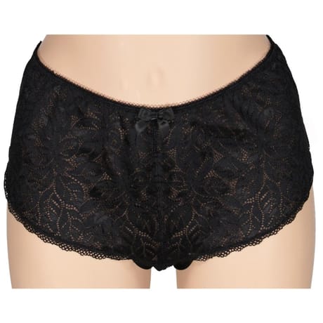 Shorty devant tout dentelle ligne Rémia 2 NOIR 46/48