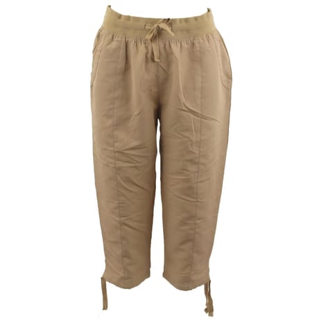 Pantacourt femme BLANC T40