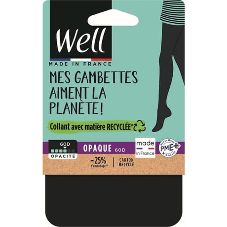 Collant opaque Well NOIR T5\T6