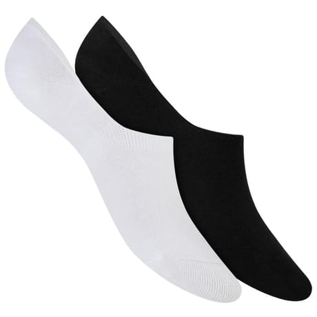 2 paires de protège-pieds femme Dim NOIR/BLANC T39/42
