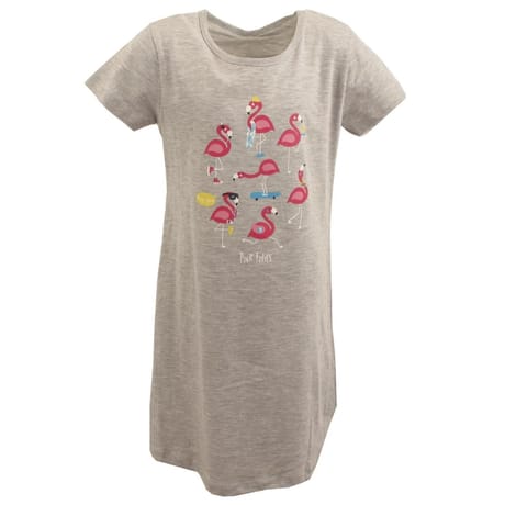 Liquette manches courtes GRIS CHINE 4ANS