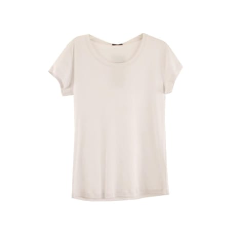 Tee shirt manches courtes col rond femme SAFRAN T38/40