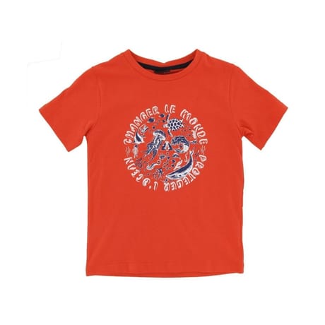 Tee shirt manches courtes garçon GRENADINE 17-1564 TPX 8 ANS