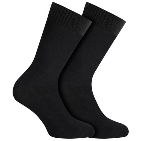 2 paires de mi chaussettes homme Dim 0HZ NOIR. T39\42
