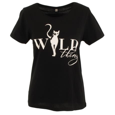 Tee shirt manches courtes femme BLACK CAT T50\52
