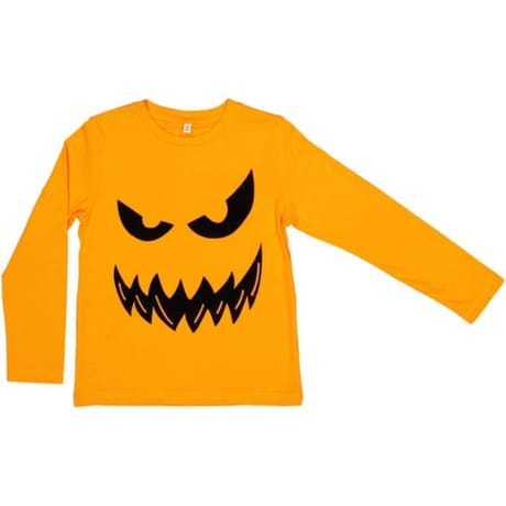 Tee shirt manches longues garçon NOIR ALL OVER 8ANS