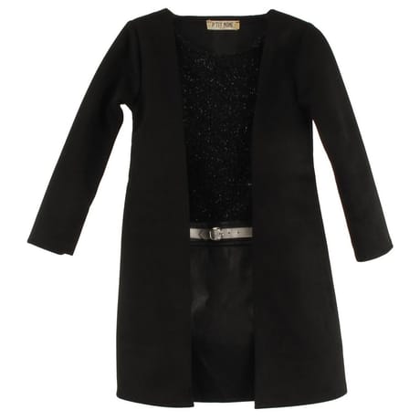 Robe manches longues GRIS 5 ANS