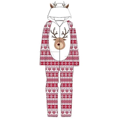 Combinaison rennes fille ROUGE PINGOUIN 6 ANS