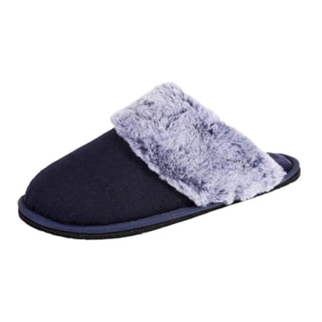 Mule feutrine femme isotoner 36/40 MARINE 40