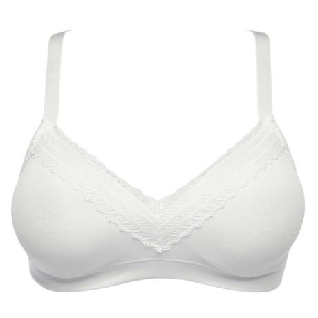 Brassière à coque sans armature ligne Agathe Sans Complexe GCA IVOIRE XXL