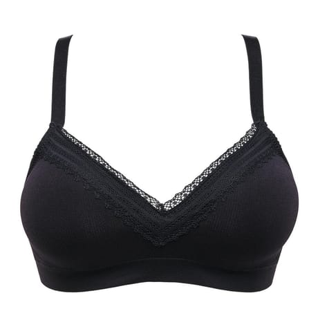 Brassière à coque sans armature ligne Agathe Sans Complexe GCE NOIR XXL