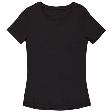 Tee shirt manches courtes femme NOIR T38\40