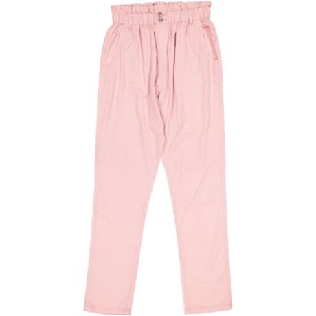 Pantalon toile mom femme PINK T38