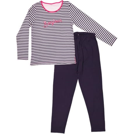 Pyjama long manches longues femme WHITE/ MARINE T34/36