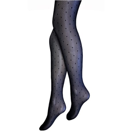 Collant fantaisie Lauve NOIR M