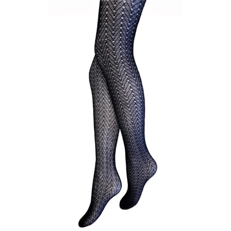 Collant fantaisie Lauve NOIR L
