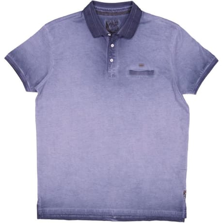 Polo manches courtes homme BLUE S