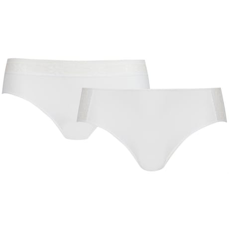 Lot de 2 slips ligne duo florentin Well BLANC 44/46