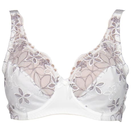 Soutien-gorge armature maintien ligne Julie IVOIRE/GRIS 105E