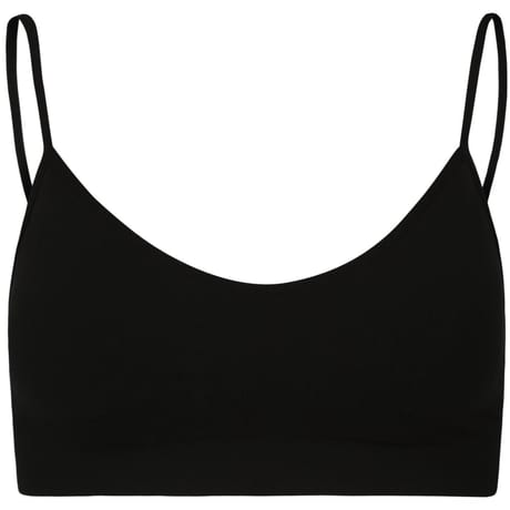 Brassière coque amovible femme ligne Skinwear Le Bourget NOIR 500 T3-4
