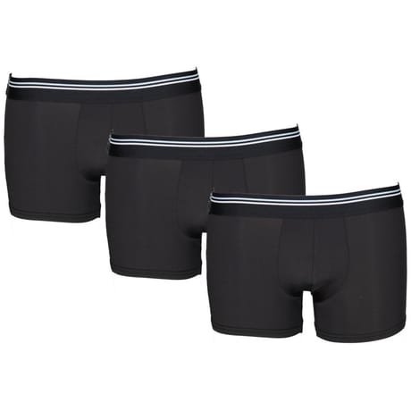Lot de 3 boxers micro unis homme Influx 2310 NOIR/NOIR/NOIR T6