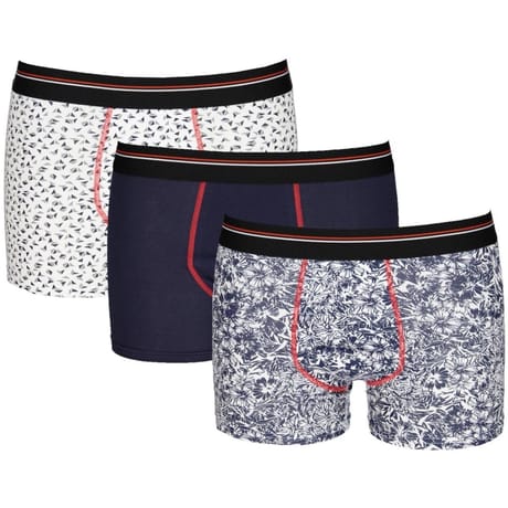 Lot de 3 boxers homme Influx 2300 TRIA/MAR/FLEUR T4