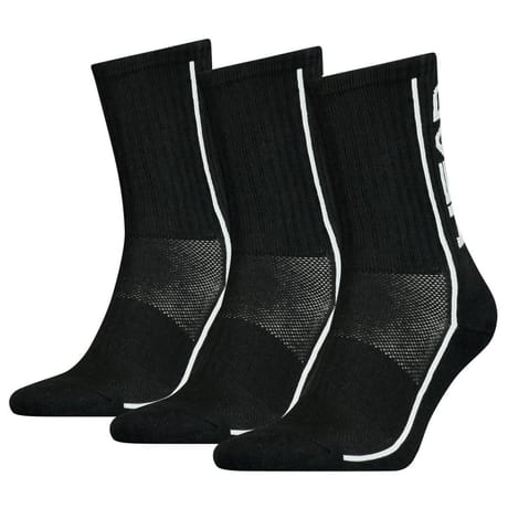 Lot de 3 paires de mi chaussettes Head BLACK 005 T39\42