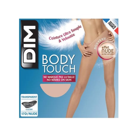 Collant transparent effet nude 17D body touch Dim BEIGE ECLAT T2