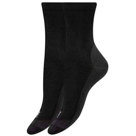 2 paires de mi chaussettes Dim NOIR 0HZ T39\42