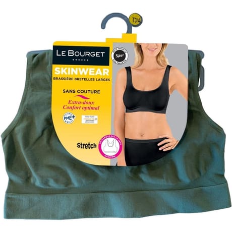 Brassière bretelles larges femme ligne Skinwear Le Bourget MILITARY X92 T3-4