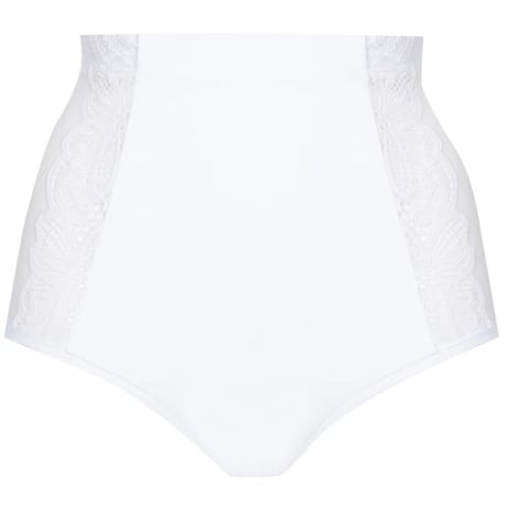 Cullotte dentelle taille haute ligne Allure Well BLANC T44