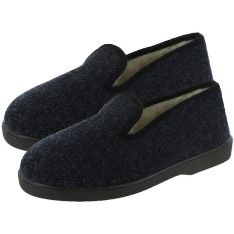 Charentaise homme A 996 MARINE FAUX UNI 46