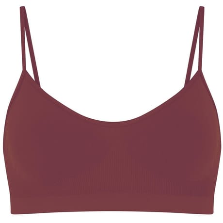 Brassière bretelles fines femme ligne Skinwear Le Bourget SANGRIA Y68 T5-6