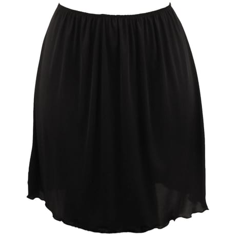 Jupon court microfibre NOIR T44